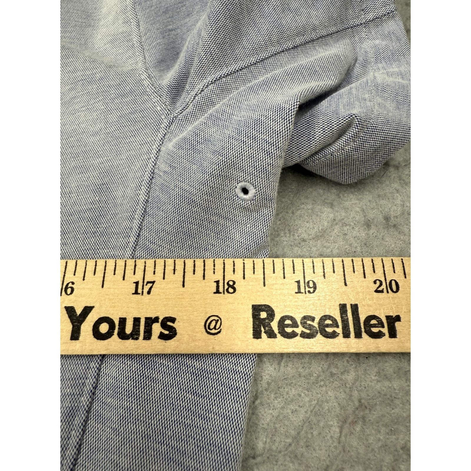 Lululemon Lululemon Shirt Mens Small Blue Short Sleeve Button Up Performance Lightweight Size US S / EU 44-46 / 1 - 5 Thumbnail