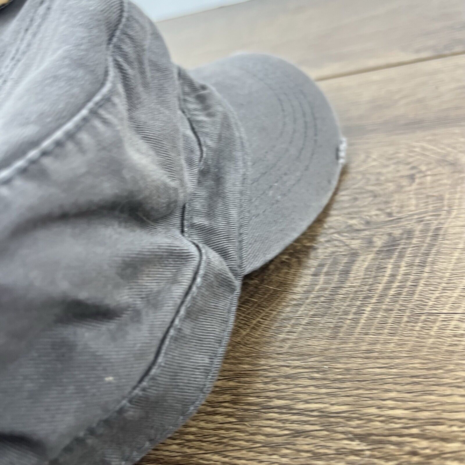 Other Womens Flower Hat Gray Hat Adjustable Hat Gray Adult Hat Size ONE SIZE - 11 Thumbnail