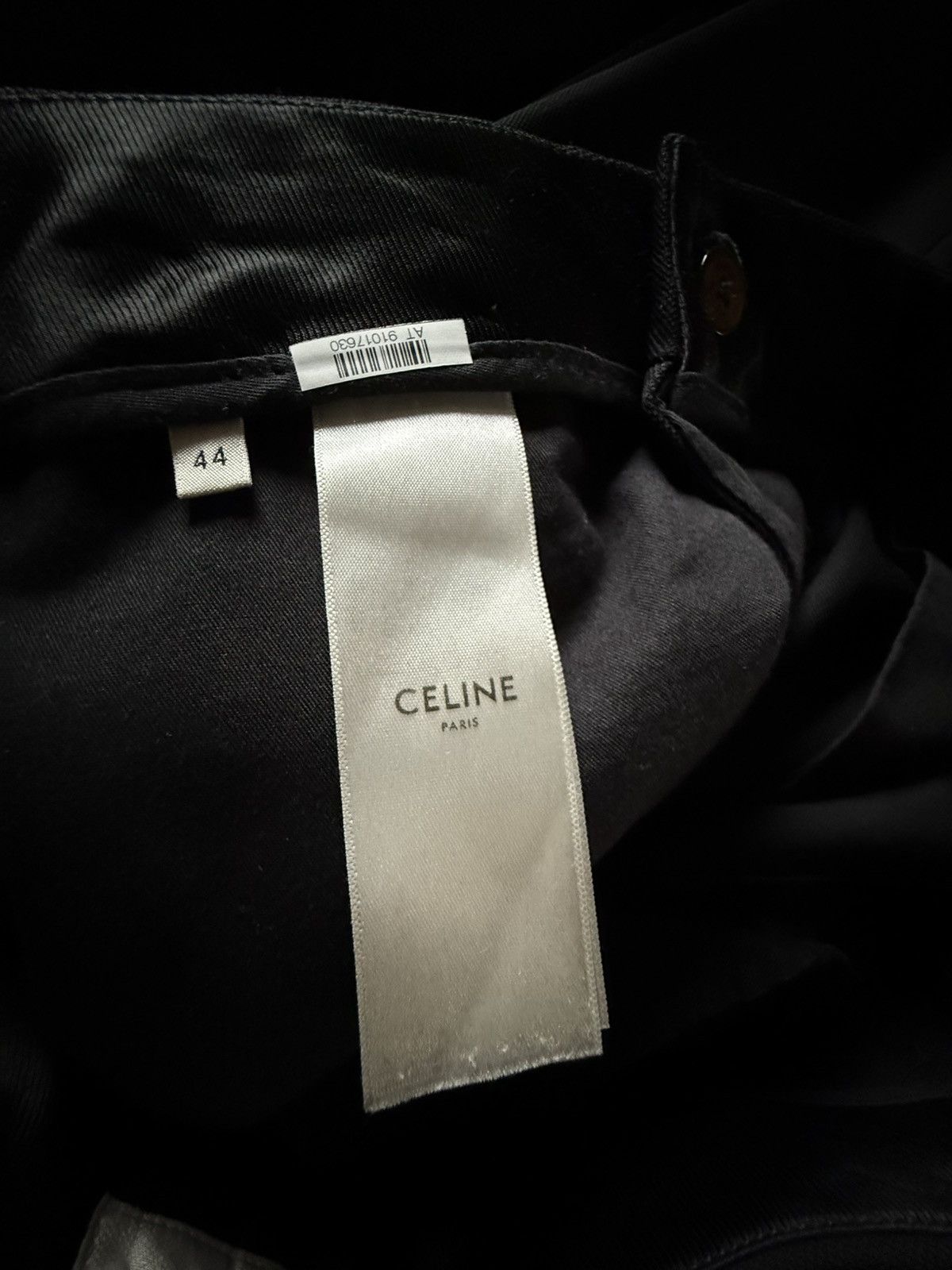 Celine Celine black trousers pants Hedi Slimane sz 44 28” 29” Size 38R - 14 Thumbnail