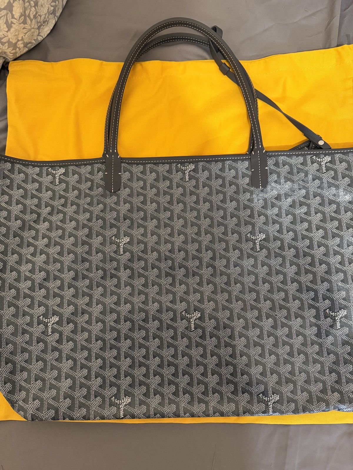 Goyard Goyard Saint Louis PM Grey Size ONE SIZE - 5 Thumbnail