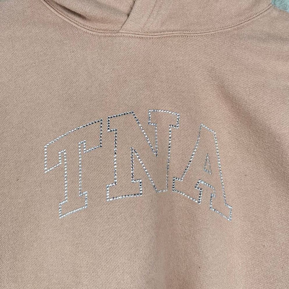 Aritzia Aritzia TNA The Perfect Cropped Hoodie S Tan Brown Gemstone Size S / US 4 / IT 40 - 3 Thumbnail