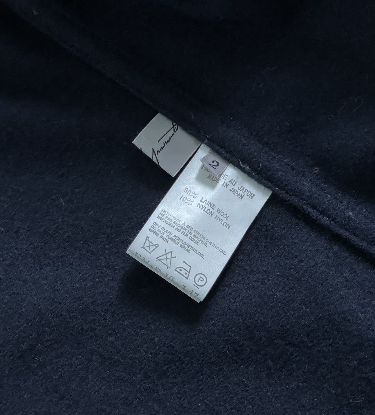 Yohji Yamamoto Rare Vintage Yohji Yamamoto Military Wool Jacket Overshirt Size US S / EU 44-46 / 1 - 7 Thumbnail