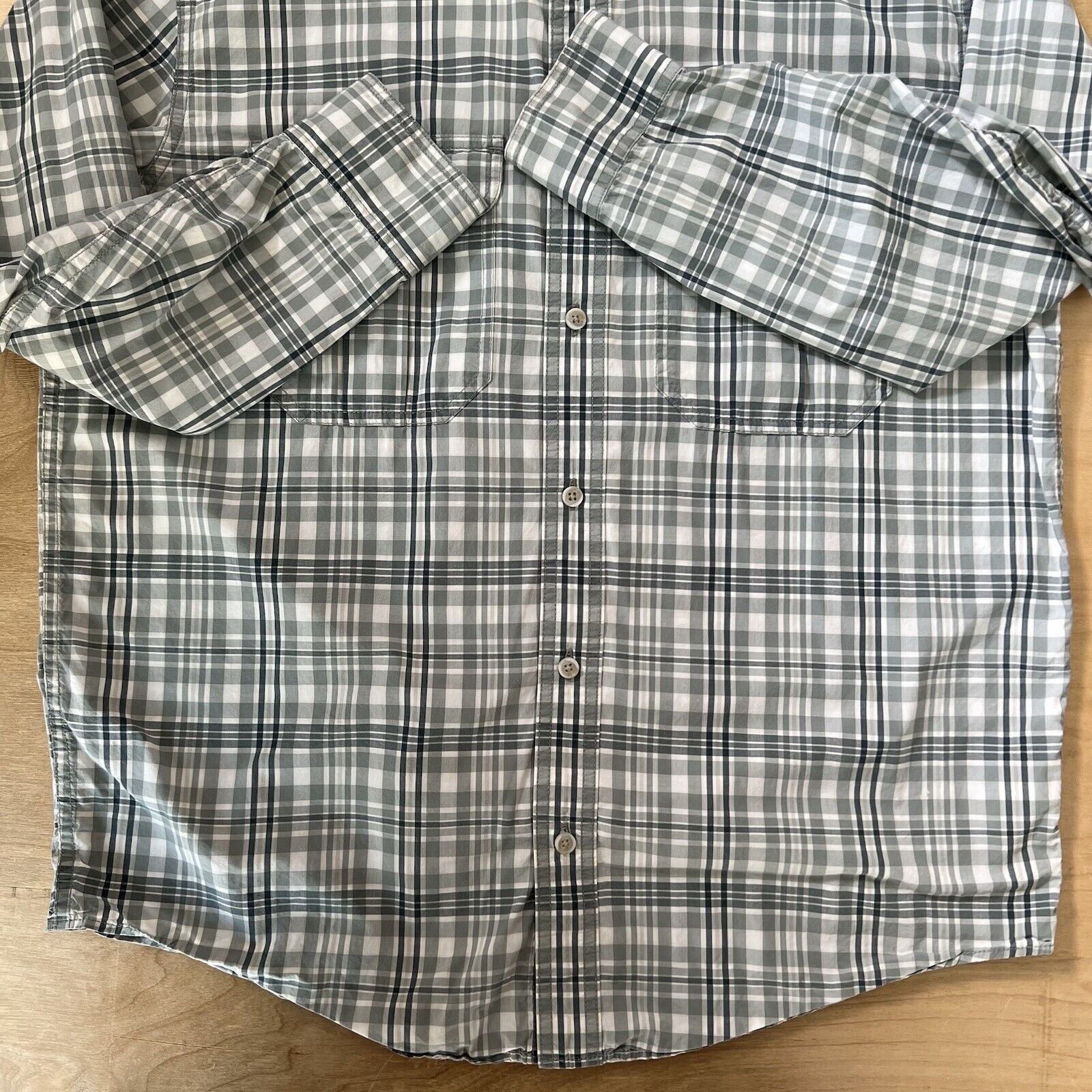 Filson Filson Lightweight Shirt M White Gray Workwear Outdoors Size US M / EU 48-50 / 2 - 5 Thumbnail