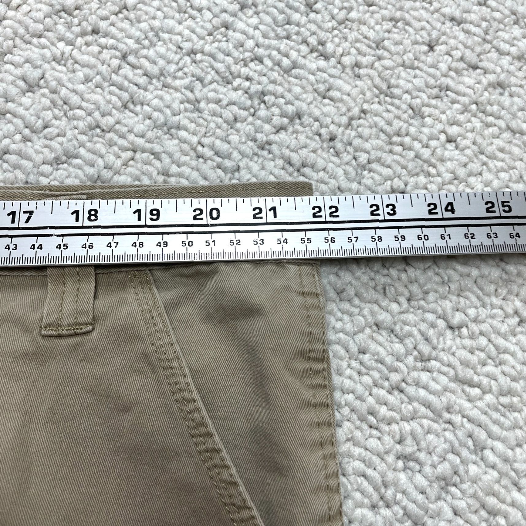 Wrangler Wrangler Cargo Pants Mens 44x30 Brown Biege Kahki High Rise Slacks Cotton Solid Size US 44 / EU 60 - 6 Thumbnail