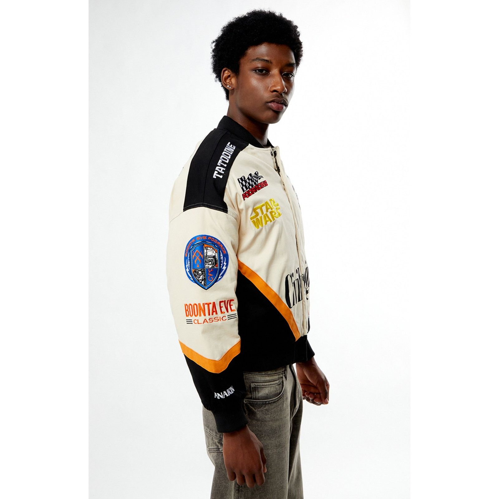 Civil Regime Civil Regime X Star Wars Pod Racing Varsity Bomber Jacket Size US M / EU 48-50 / 2 - 10 Thumbnail