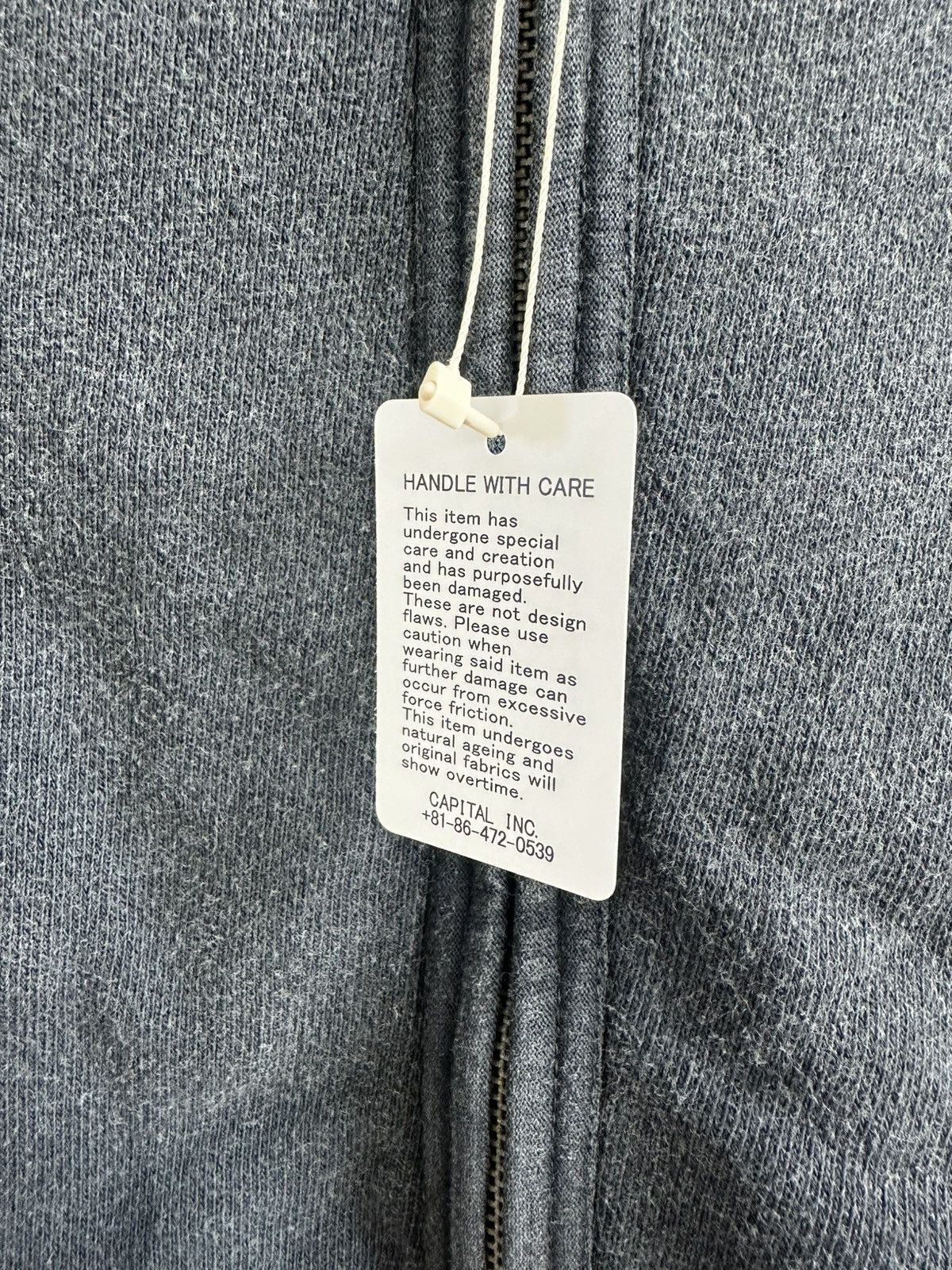 Kapital Kapital Zip Up Gym Hoodie Size US L / EU 52-54 / 3 - 3 Thumbnail