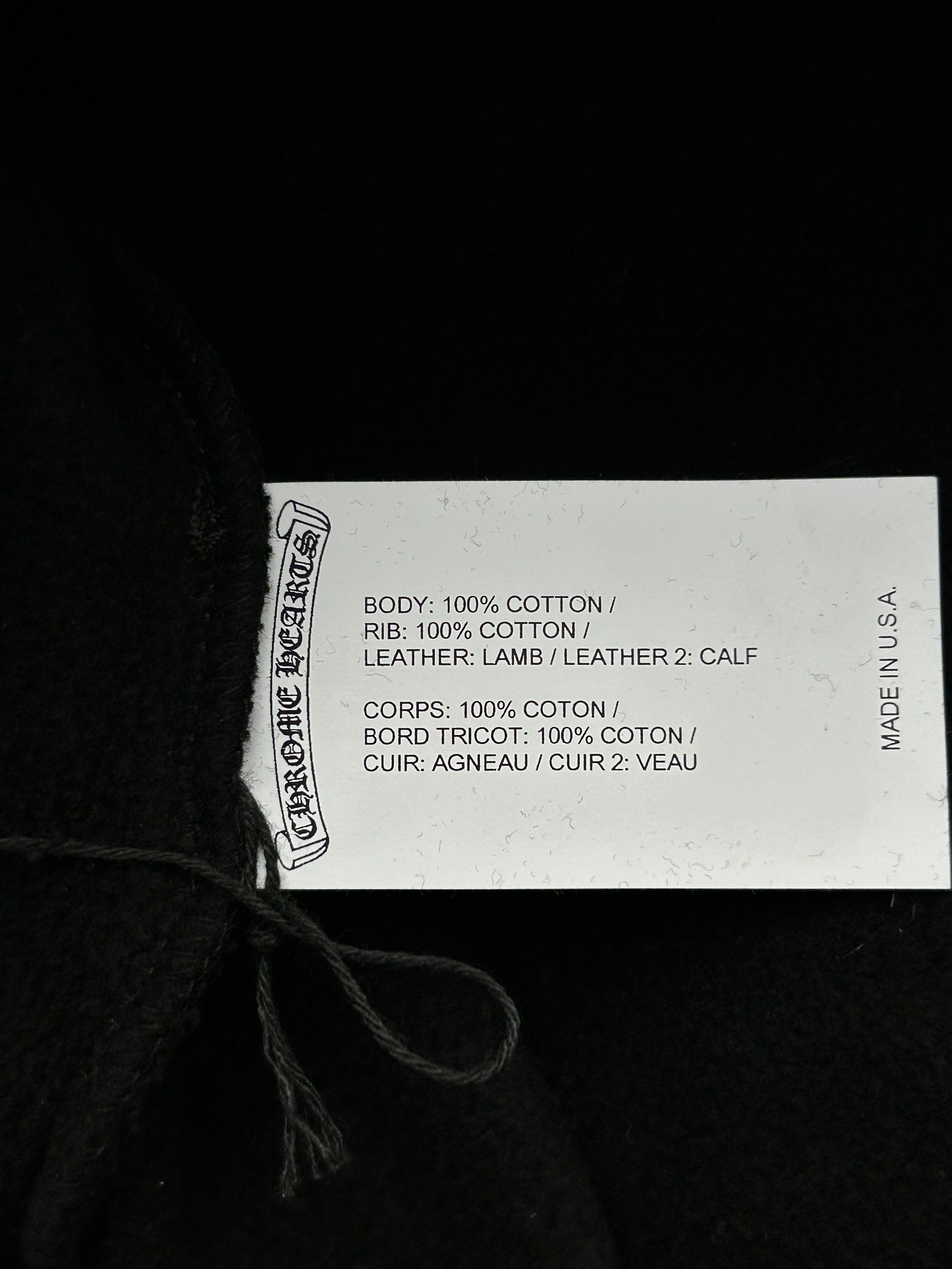 Chrome Hearts Chrome Hearts Black Cross Patch Sweater Size US M / EU 48-50 / 2 - 4 Thumbnail