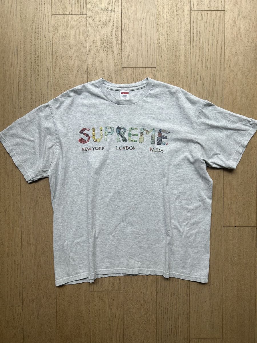 Supreme Supreme NY | London | Paris Tee Size US XL / EU 56 / 4 - 1 Thumbnail