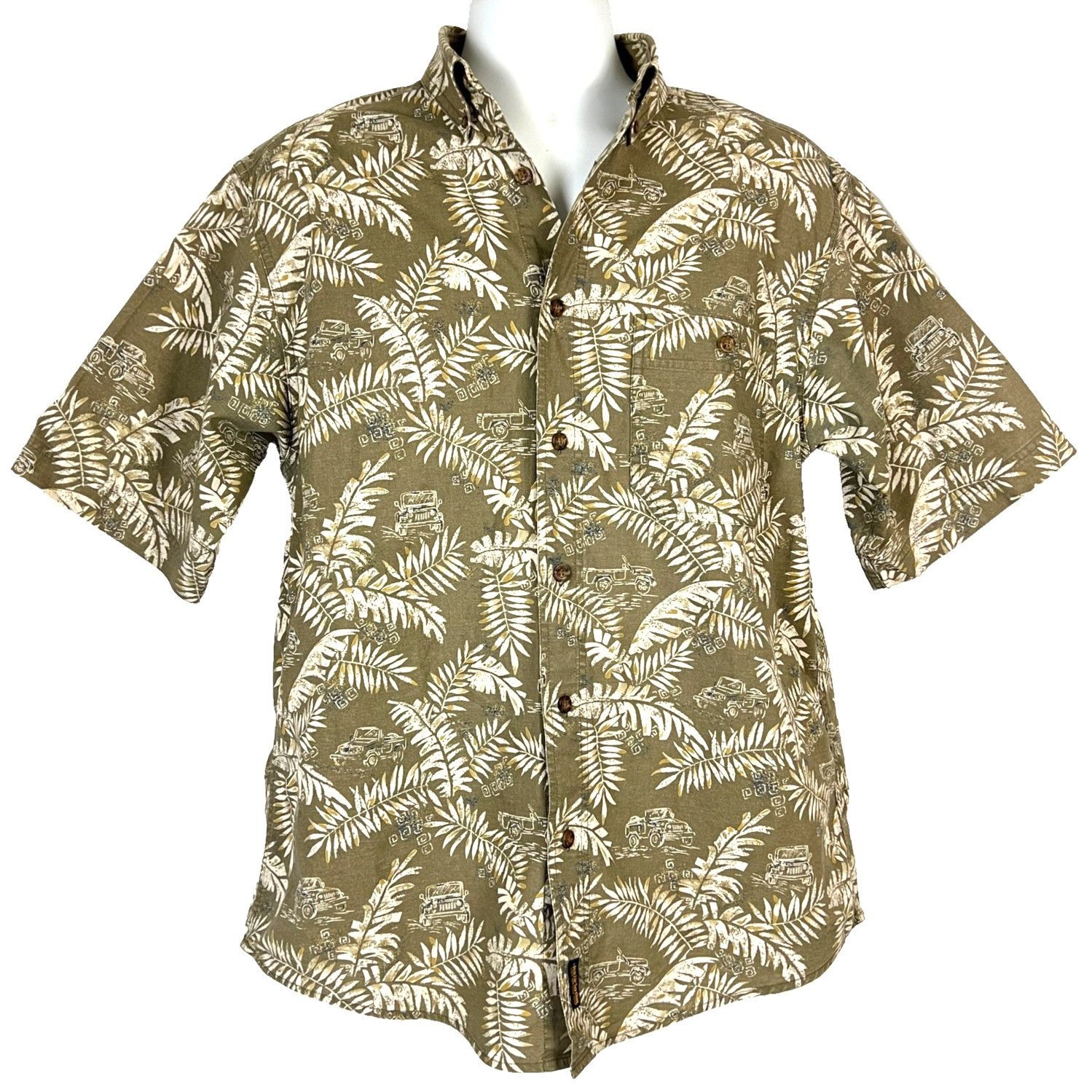 Woolrich Woolen Mills Woolrich Fieldstone Jeep Mens Vtg Tropical Shirt size Medium Size US M / EU 48-50 / 2 - 3 Thumbnail