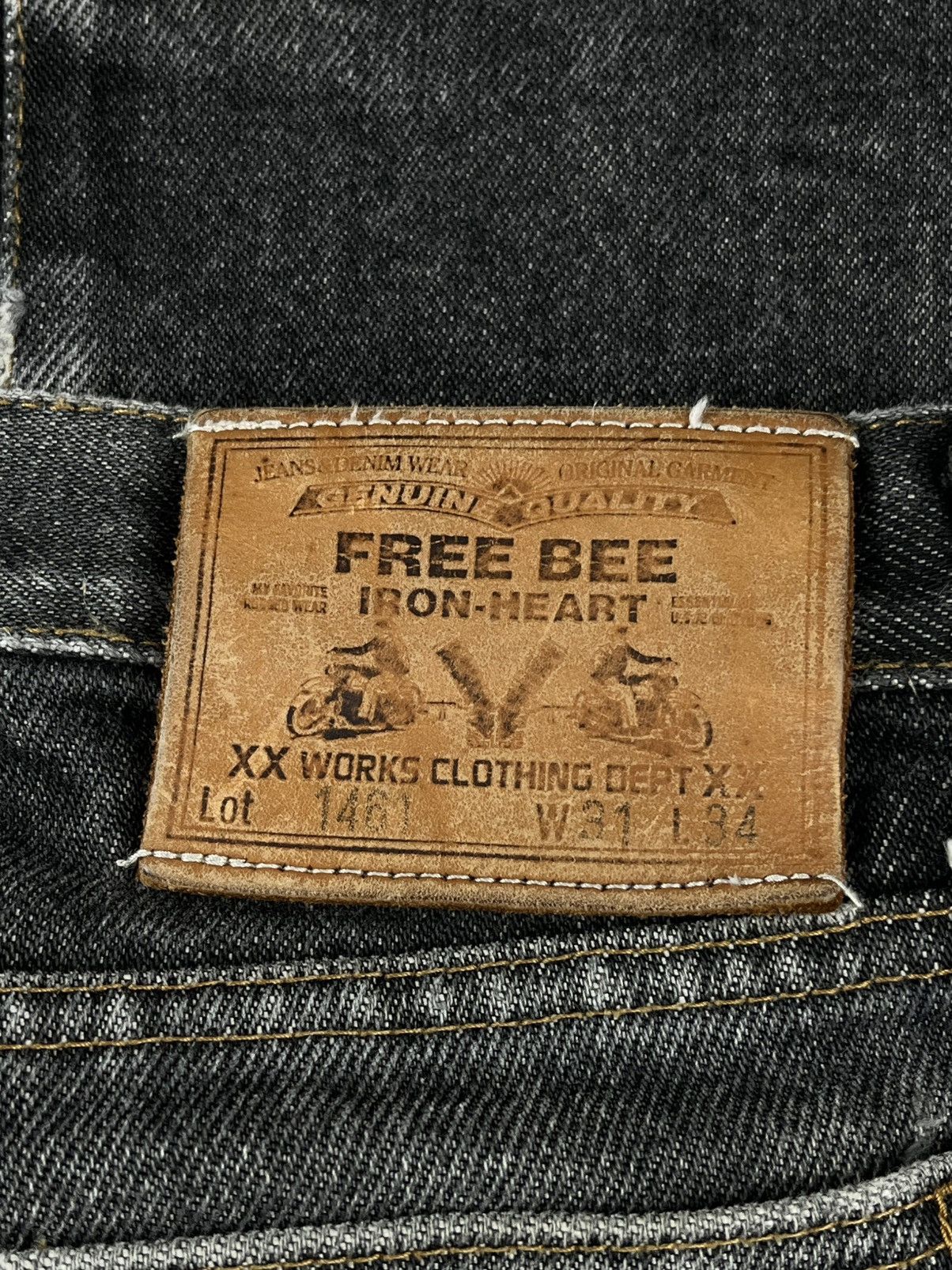 Iron Heart Iron Heart 21 Oz Bootcut Freebee 1461 Denim Jeans Size US 30 / EU 46 - 7 Thumbnail