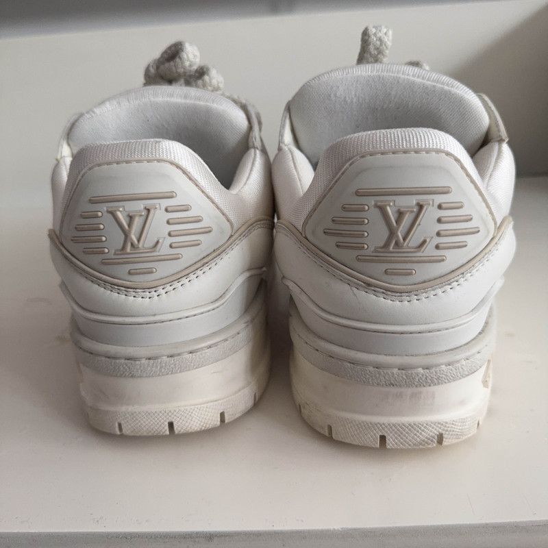 Louis Vuitton Louis Vuitton Trainer Maxi Low-Top Fashion Sneakers -2508 Size US 8 / EU 41 - 3 Thumbnail