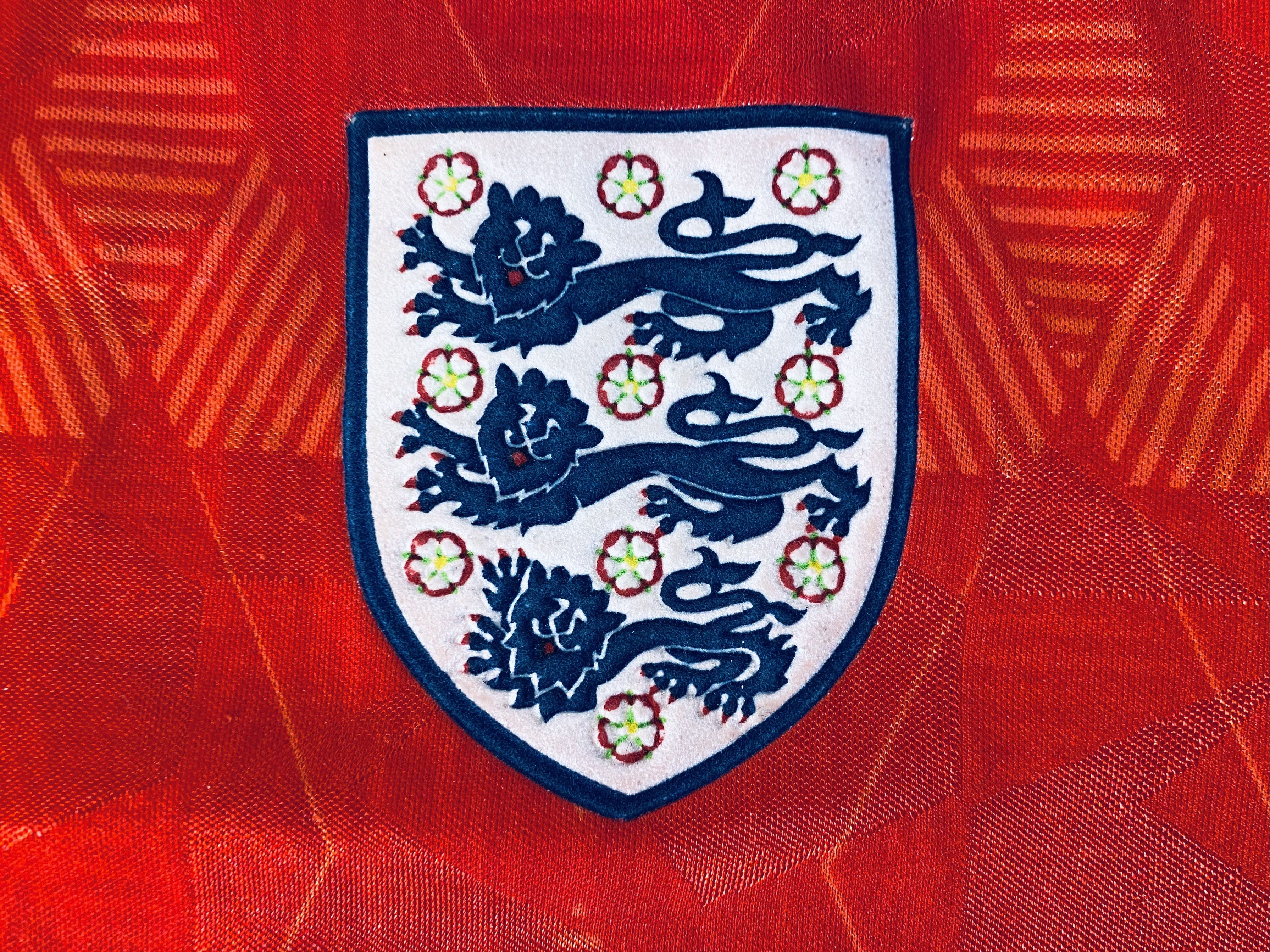 Umbro England Away Football Shirt 1990 - 1992 Umbro Size US M / EU 48-50 / 2 - 8 Thumbnail