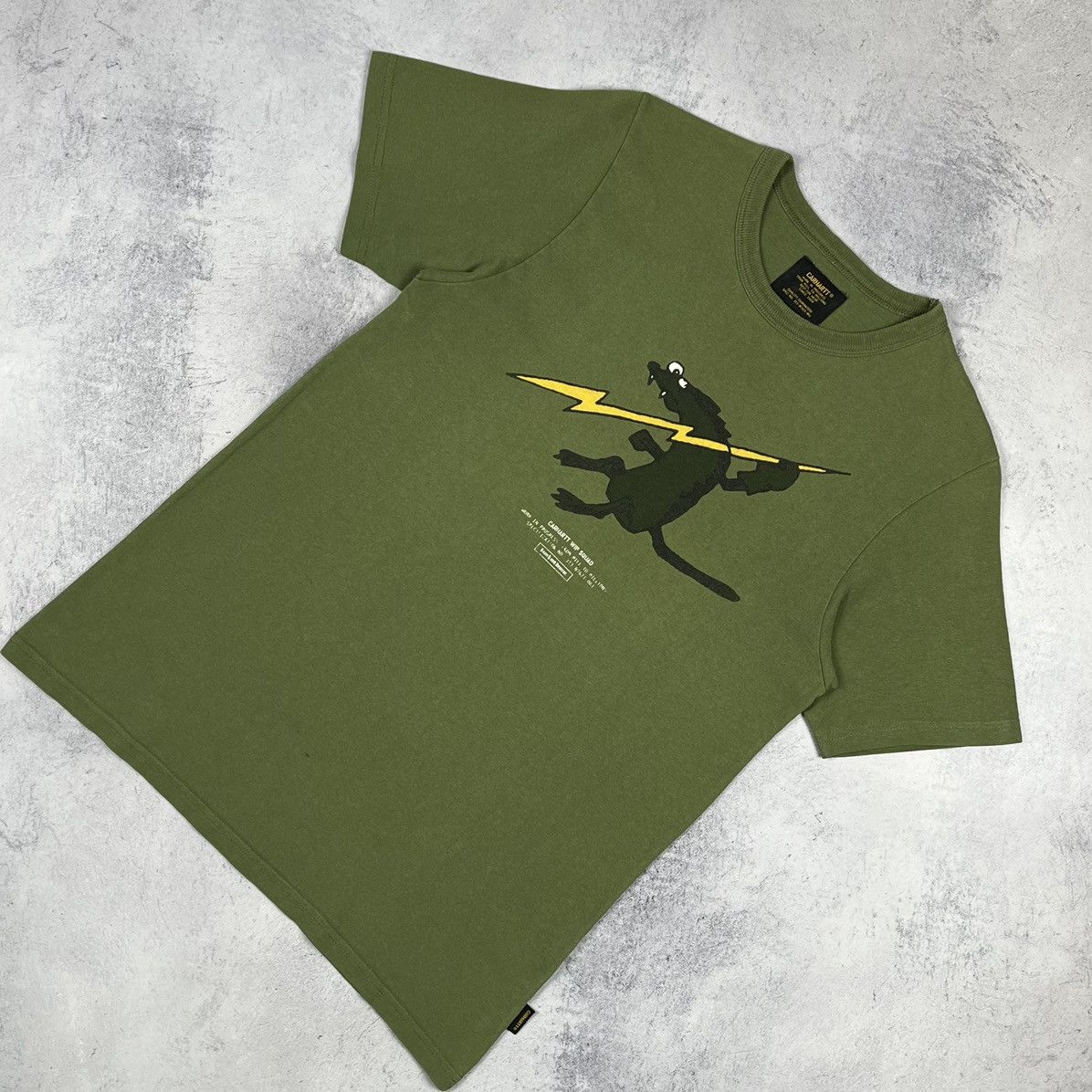 Carhartt Vintage Carhartt WIP opossum military tee 90’s Size US XS / EU 42 / 0 - 1 Thumbnail