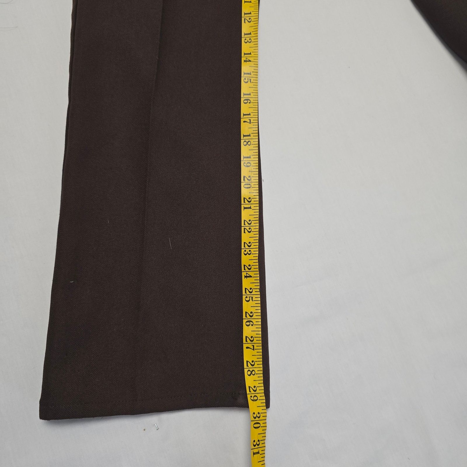 Levi's Vintage Levis Bootcut Pants Mens 34x29 Herringbone Western Size US 34 / EU 50 - 9 Thumbnail