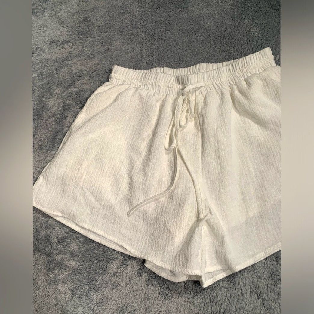 Vintage Grey Bandit Bermuda Shorts White M Women Medium Size 32" / US 10 / IT 46 - 2 Thumbnail