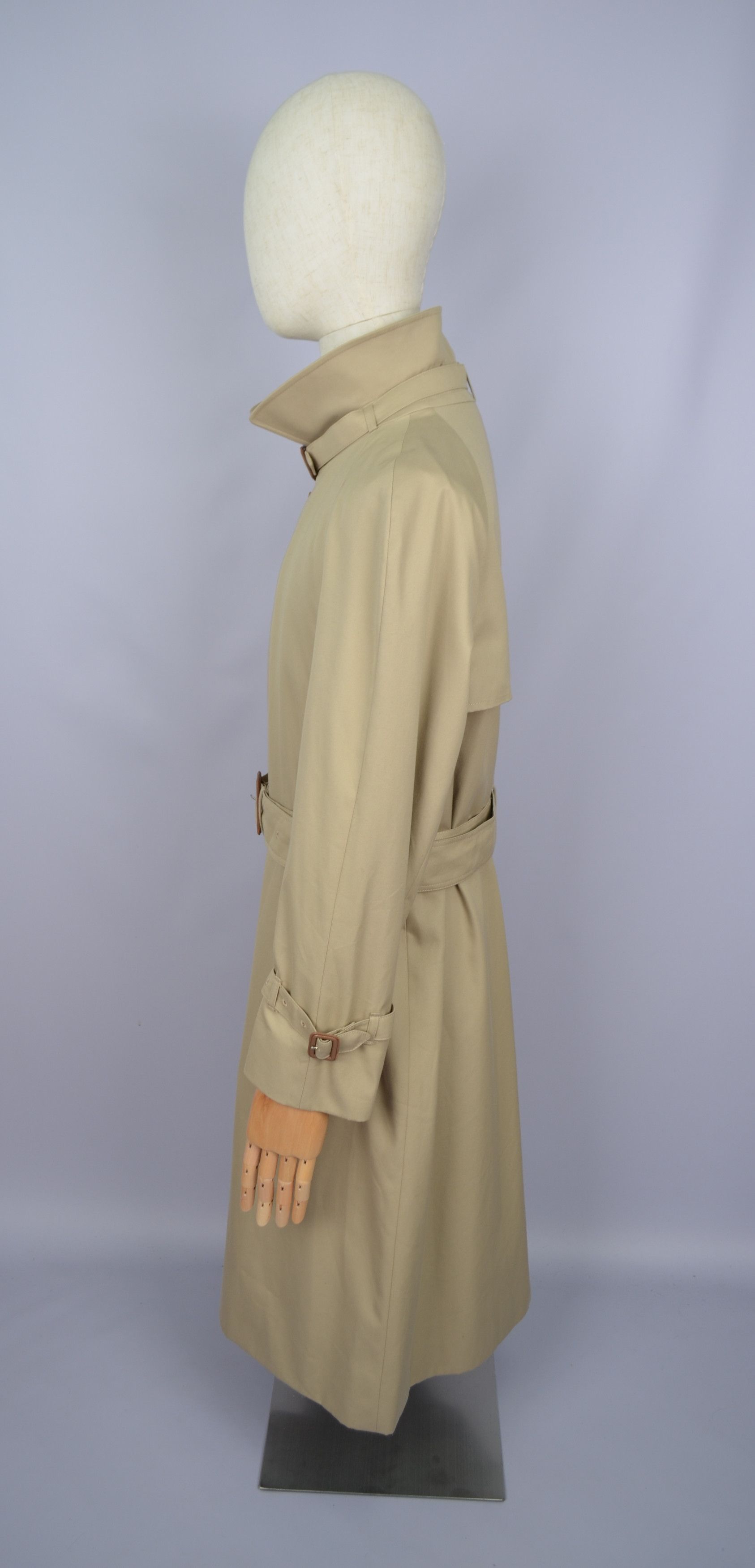 Aquascutum × Vintage Aquascutum London Trench Coat Aqua 5 Vintage Sz 38 S/M Size US M / EU 48-50 / 2 - 13 Thumbnail