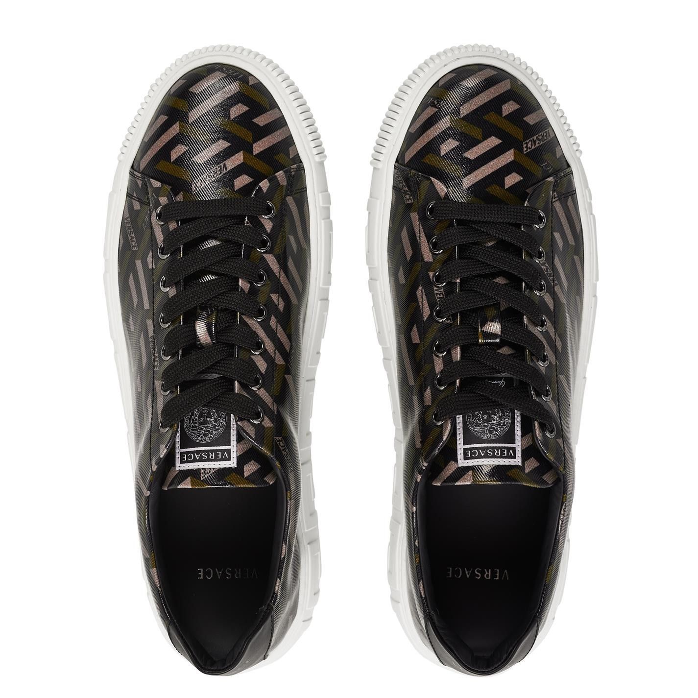 Versace Versace Greca Low Top Sneakers Men's Size US 9 EU 42 Size US 9 / EU 42 - 8 Thumbnail