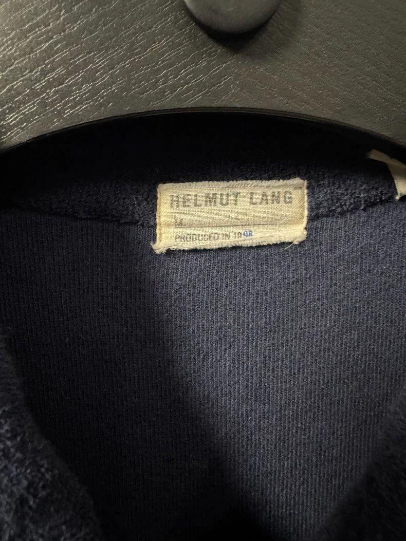 Helmut Lang HELMUT LANG Towel cloth polo short sleeves Size US S / EU 44-46 / 1 - 4 Thumbnail