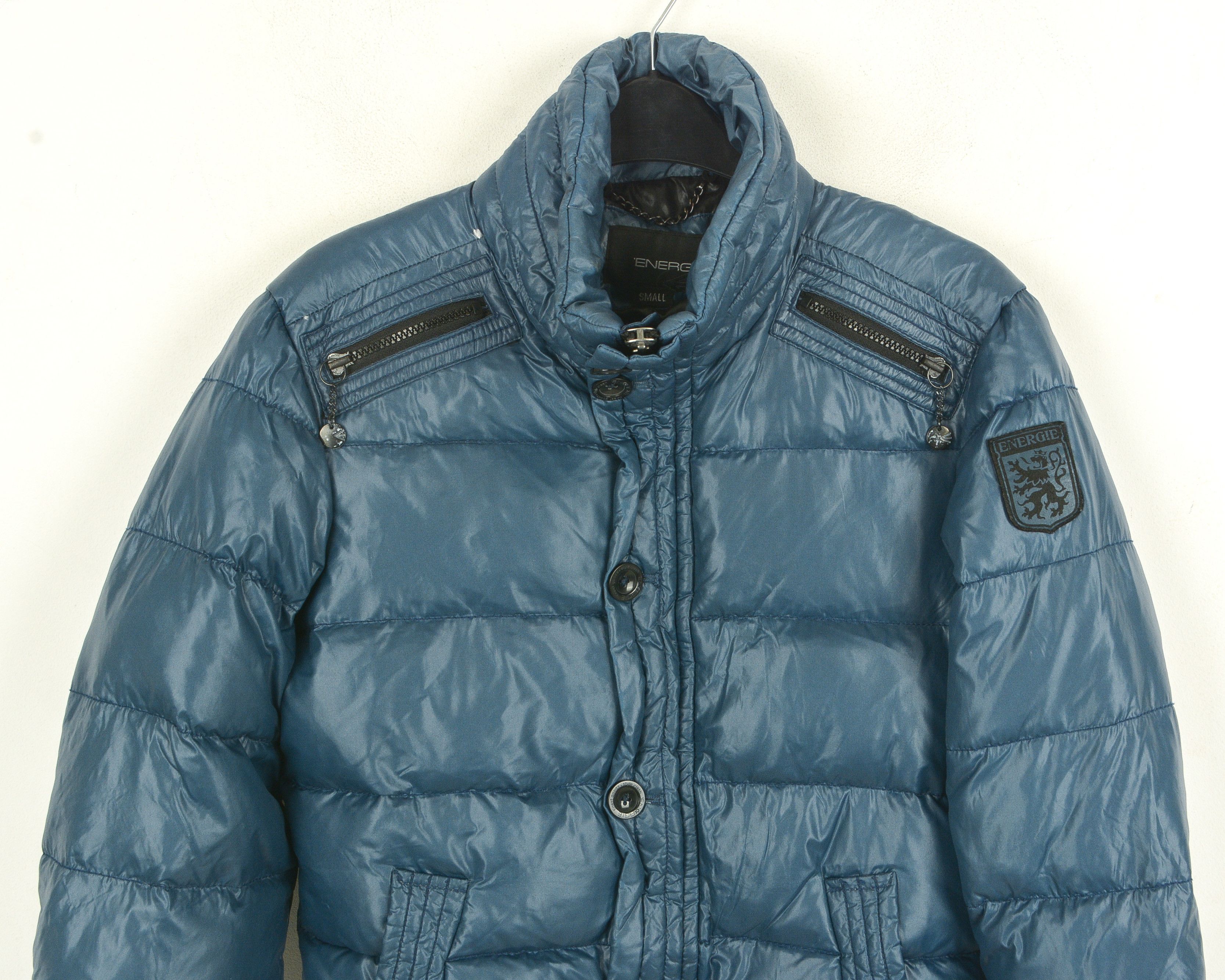 Energie SIXTY S Down Jacket Coat Padded Nylon Windbreaker Puffer Size S / US 4 / IT 40 - 3 Thumbnail