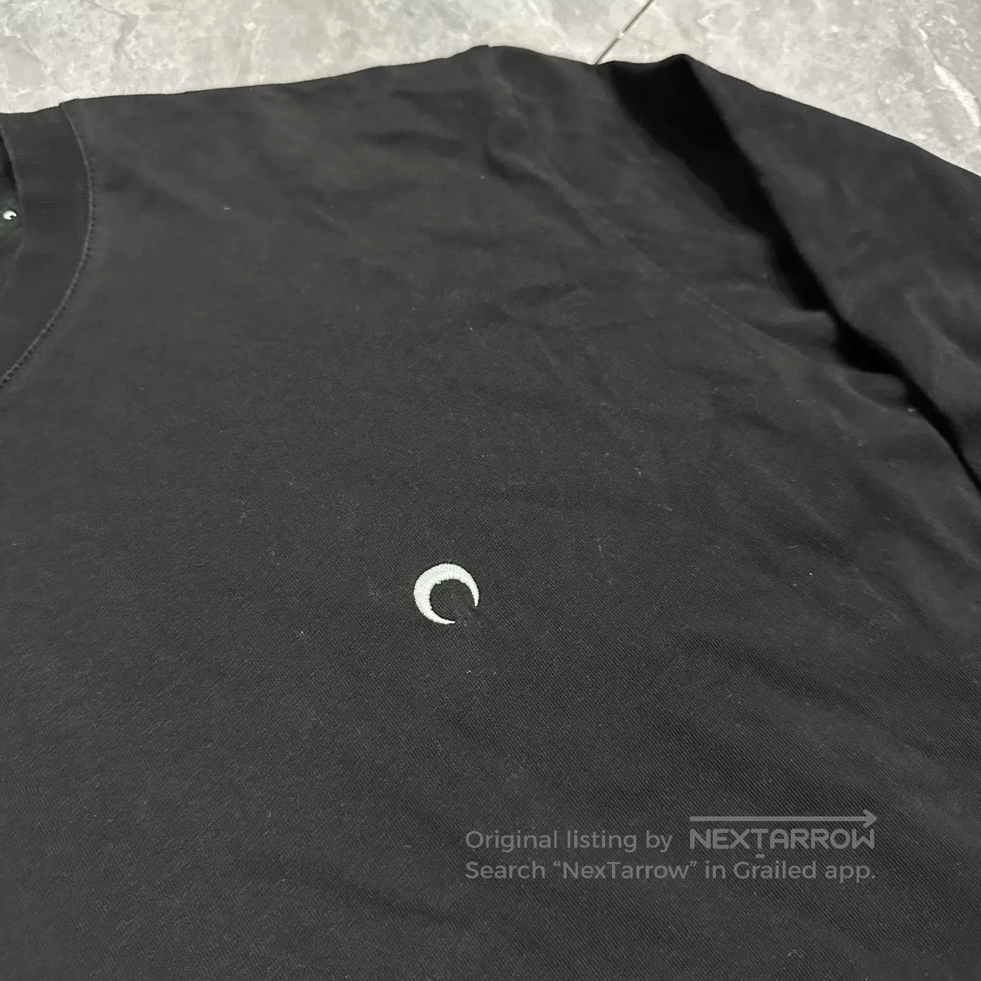 Marine Serre Marine Serre Moon Embroidery Black Long Sleeve. Size US L / EU 52-54 / 3 - 3 Thumbnail