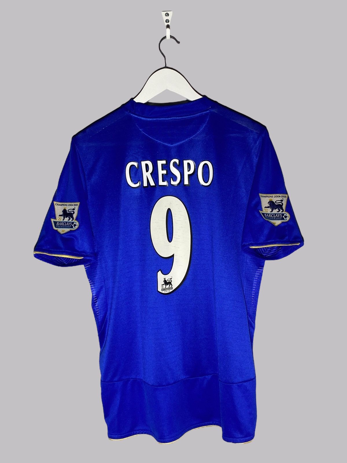 Umbro × Vintage #9 CRESPO FC Chelsea 2005/06 Home Football Shirt Jersey Size US M / EU 48-50 / 2 - 4 Thumbnail