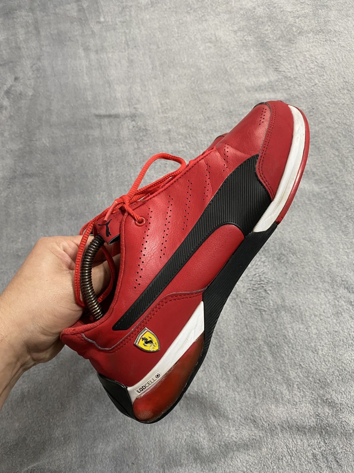 Ferrari × Puma Vintage Puma Ferrari leather sneakers Y2K style Size US 9.5 / EU 42-43 - 6 Thumbnail