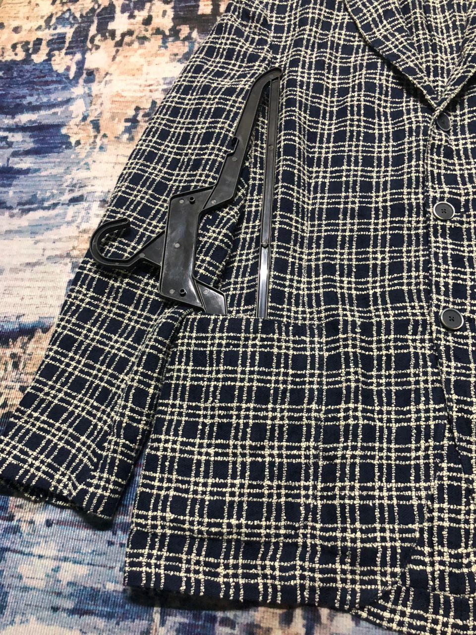 Lardini Lardini Spring/Summer Jacquard Jacket Tag Size 48 Size US M / EU 48-50 / 2 - 8 Thumbnail