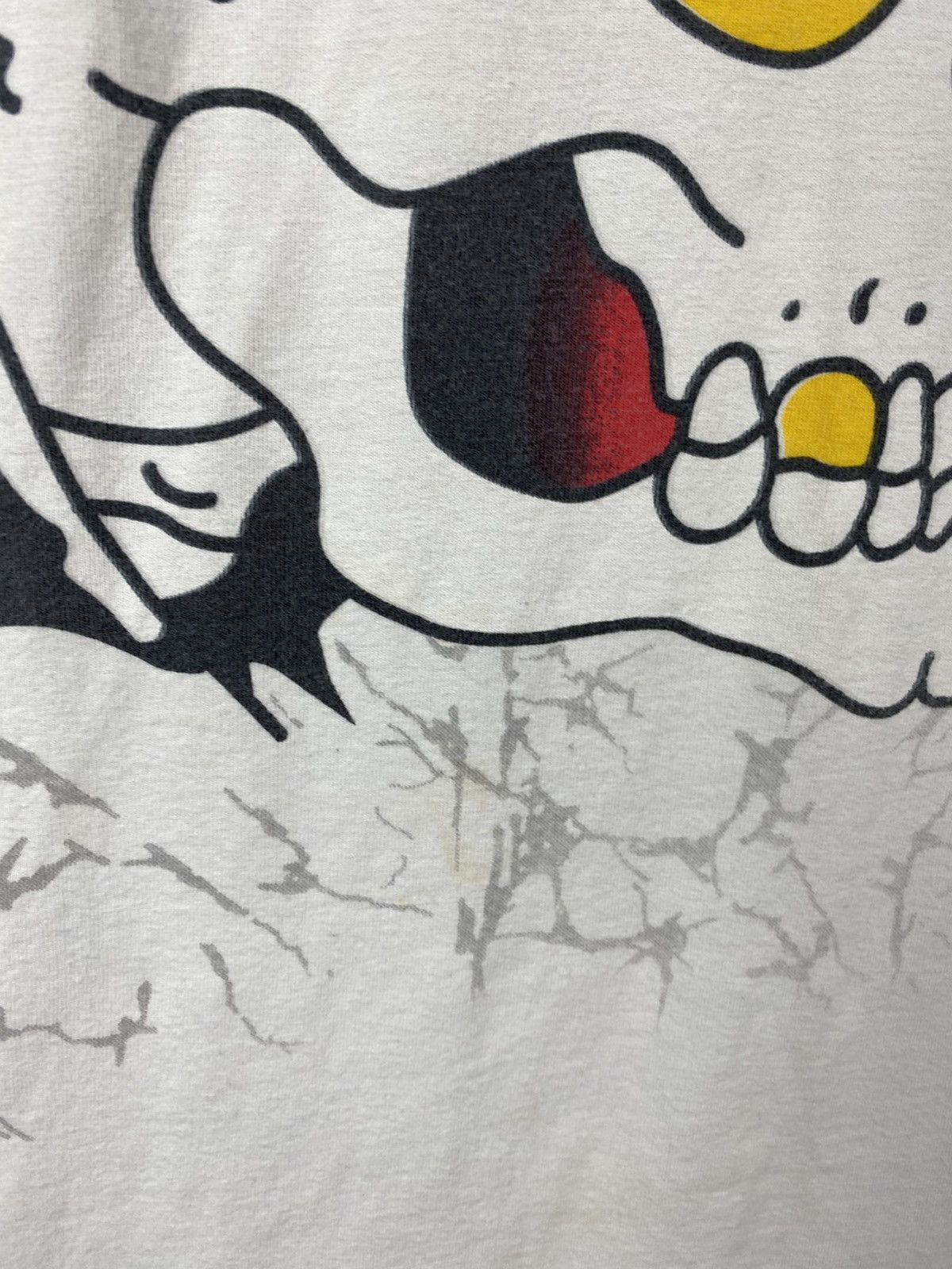 Ed Hardy 🐶Vintage T-Shirt Ed Hardy Big Logo Art Taty Tee🐶 Size XL / US 12-14 / IT 48-50 - 12 Thumbnail