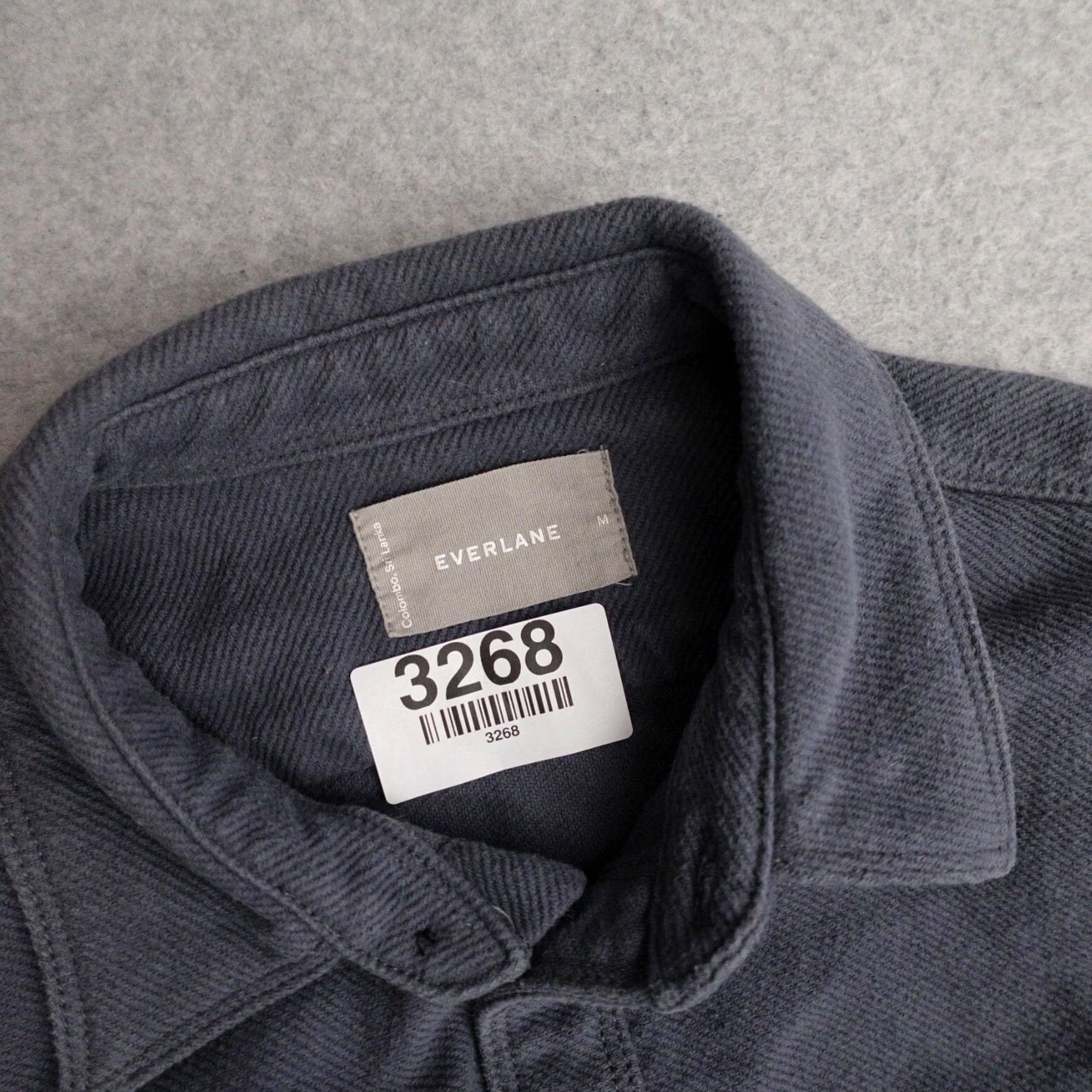 Everlane Everlane Jacket Women Medium Blue Shacket Oversized Button Up Casual 26x20 Size M / US 6-8 / IT 42-44 - 3 Thumbnail