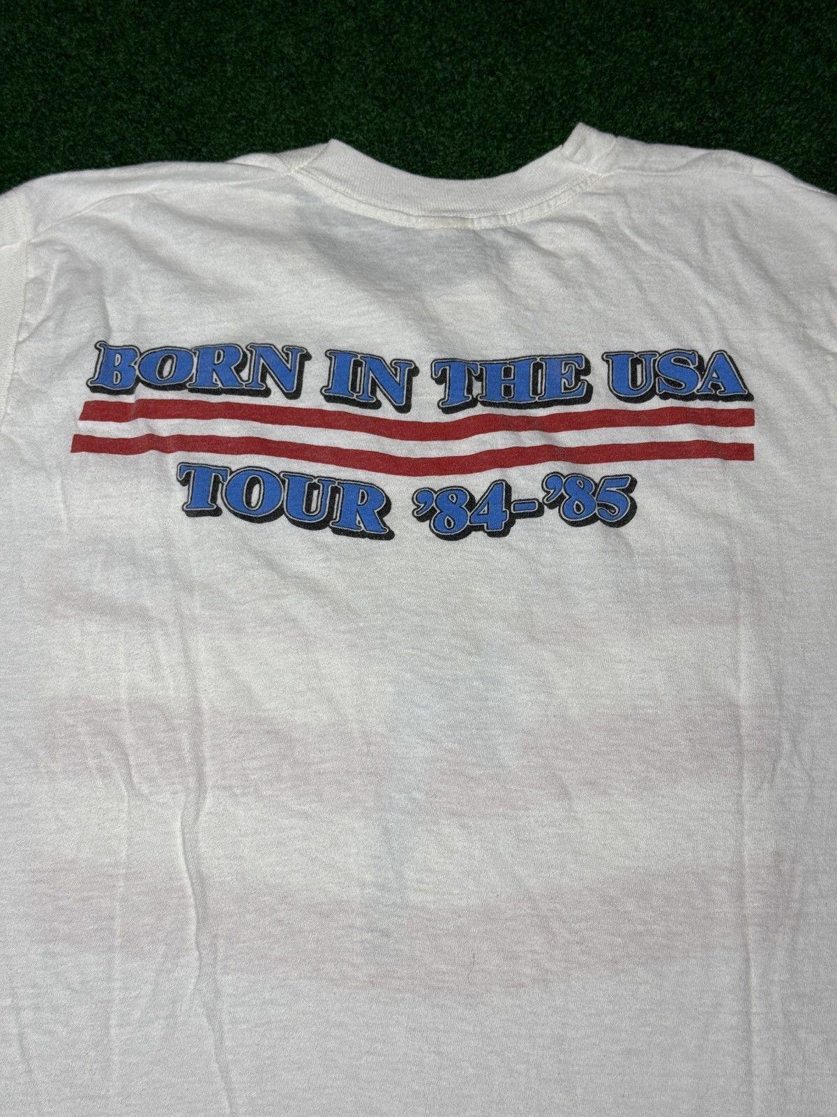 Band Tees × Vintage 80s Bruce Springsteen Born In The USA Tour Sleevless Shirt Size US M / EU 48-50 / 2 - 5 Thumbnail