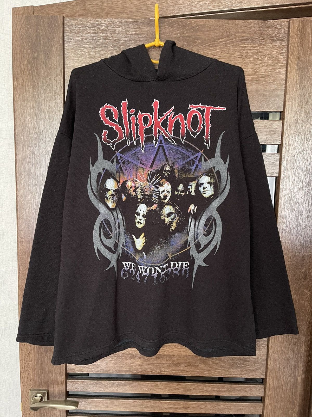 Slipknot Slipknot We Wont Die Rock Band Vintage Hoodie Pullover 90s Size US L / EU 52-54 / 3 - 2 Thumbnail