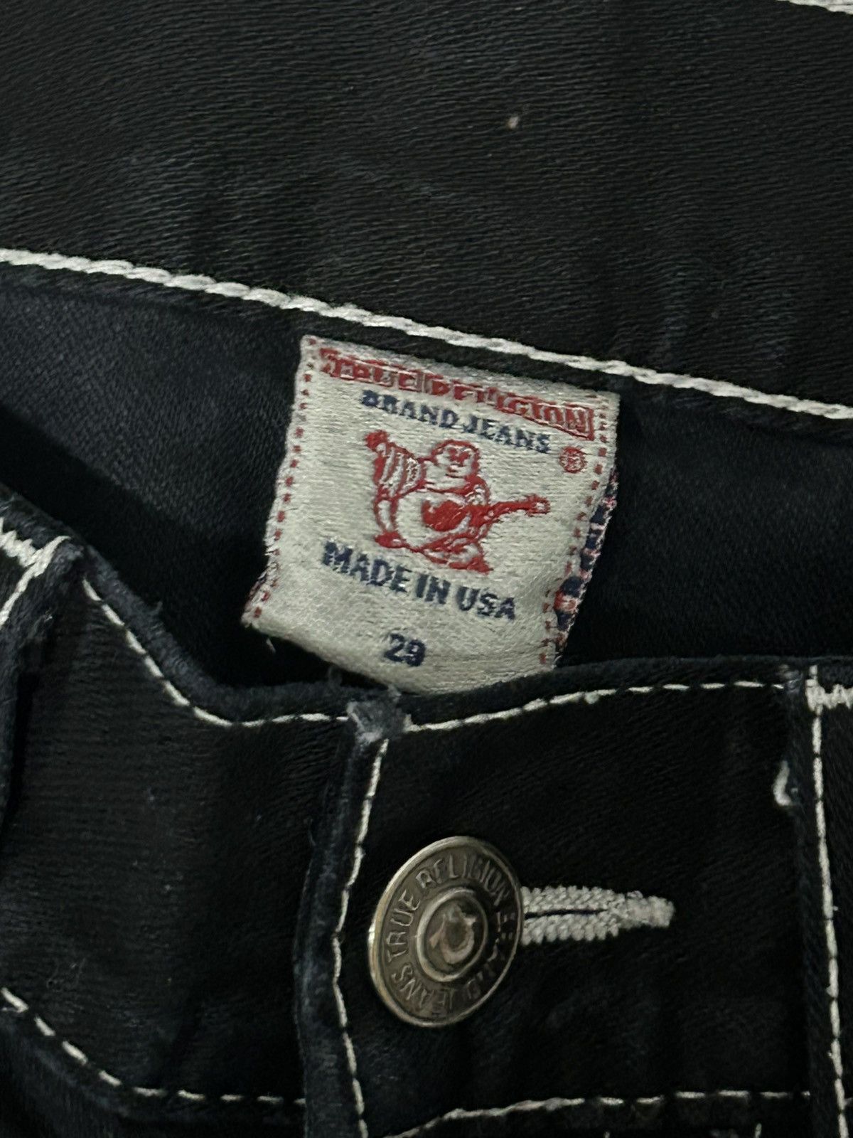 True Religion Black true religion jeans Size US 29 - 4 Thumbnail