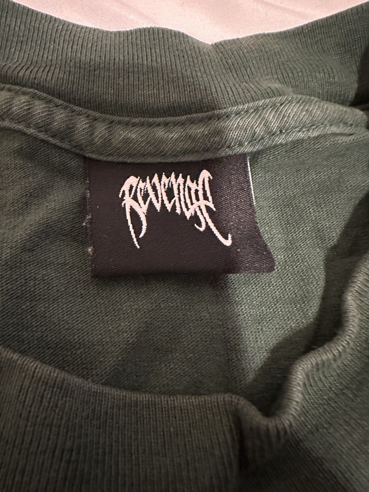 Revenge Revenge Basic Embroidered Tee Size US M / EU 48-50 / 2 - 3 Thumbnail