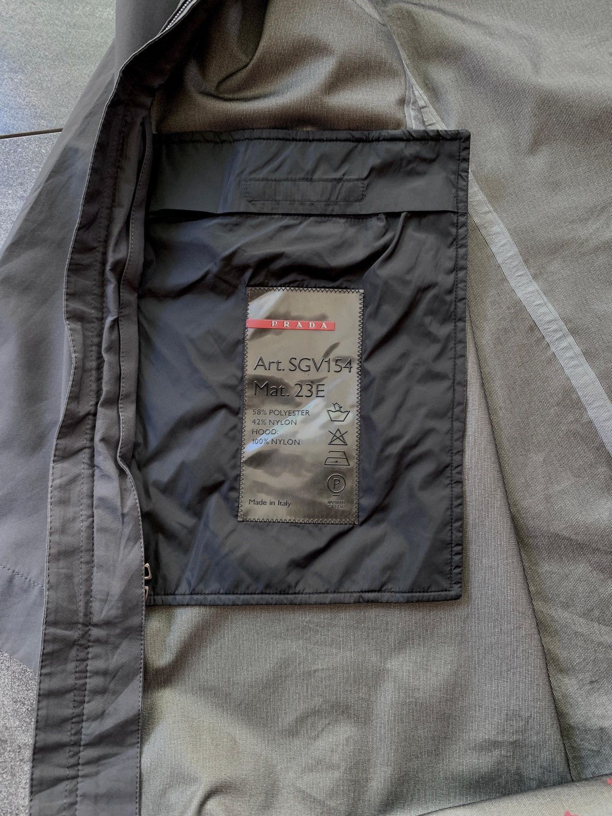 Prada FREE TAX! 2000s Goretex Convertible Hooded Coat Jacket Size US L / EU 52-54 / 3 - 19 Thumbnail