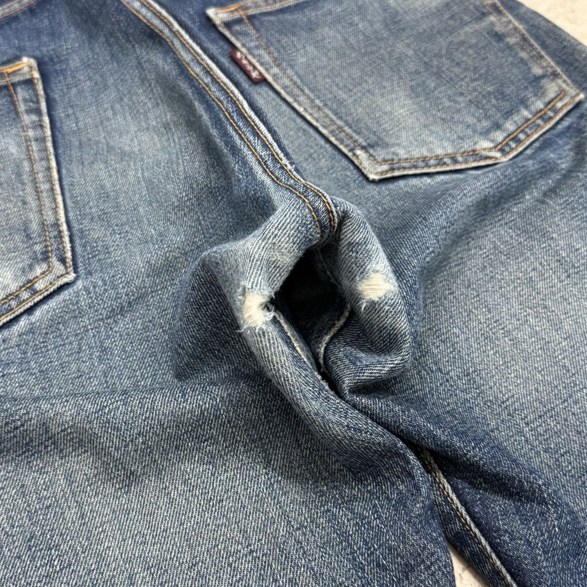 Japanese Brand Chikiriya Selvedge Chainstitch Mudwash Japanese Denim Size US 30 / EU 46 - 18 Thumbnail