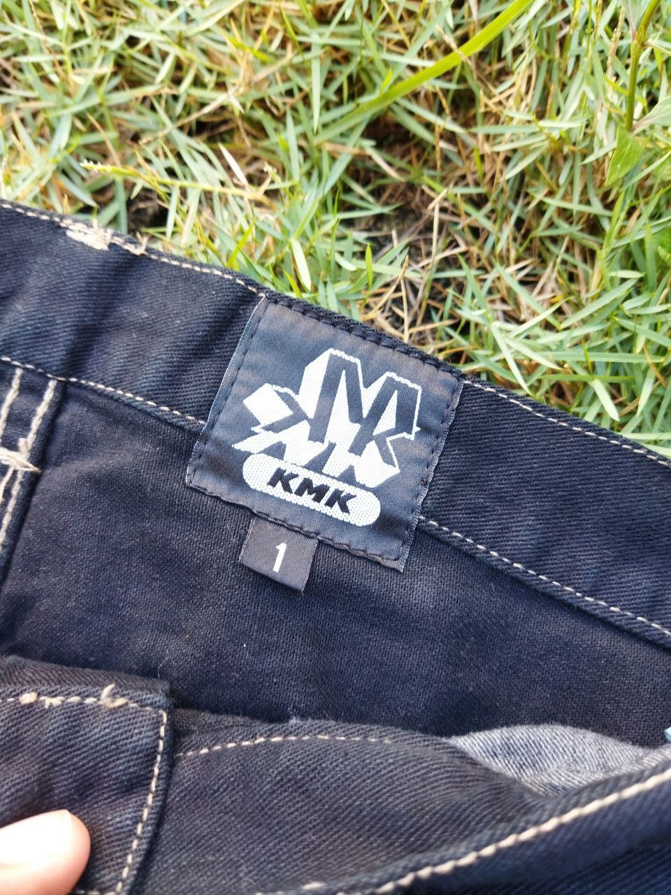 Seditionaries Vintage KMK Japan Double Waist Jeans - Size 1 Size US 33 - 8 Thumbnail