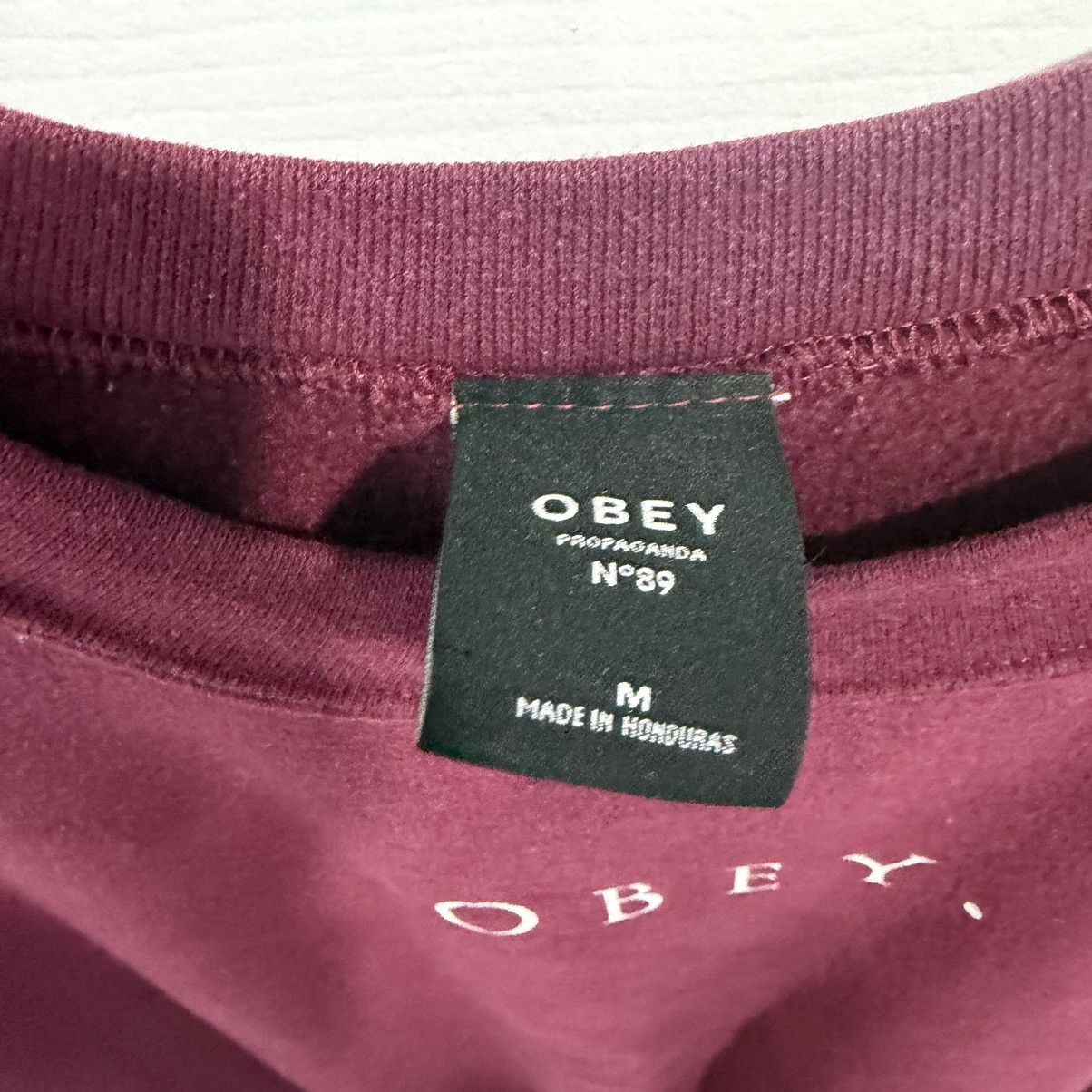 Obey Obey Crewneck Sweatshirt Size M / US 6-8 / IT 42-44 - 3 Thumbnail