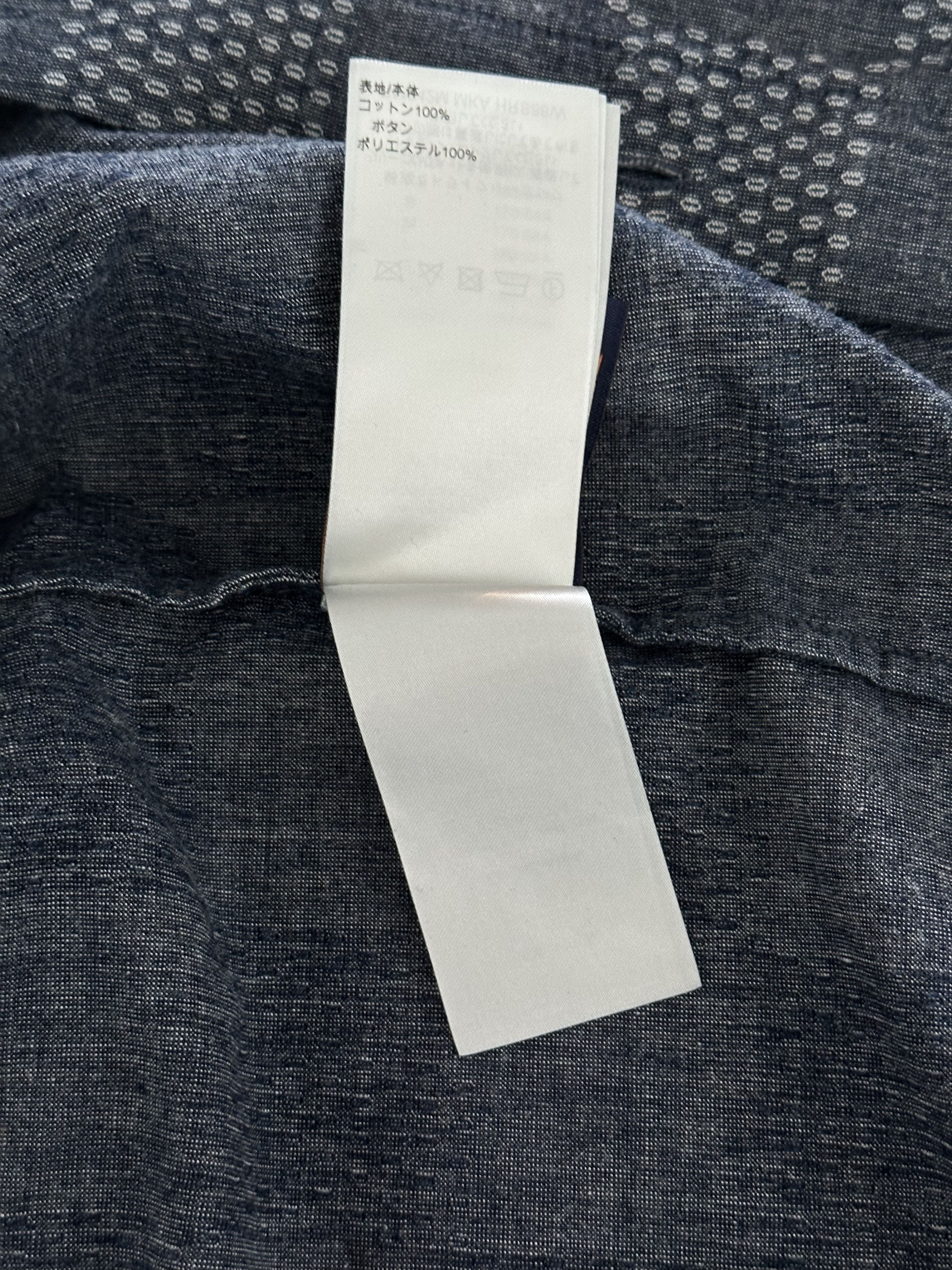 Louis Vuitton Louis Vuitton Blue & White Damier Denim Button Up Shirt Size US XS / EU 42 / 0 - 6 Thumbnail