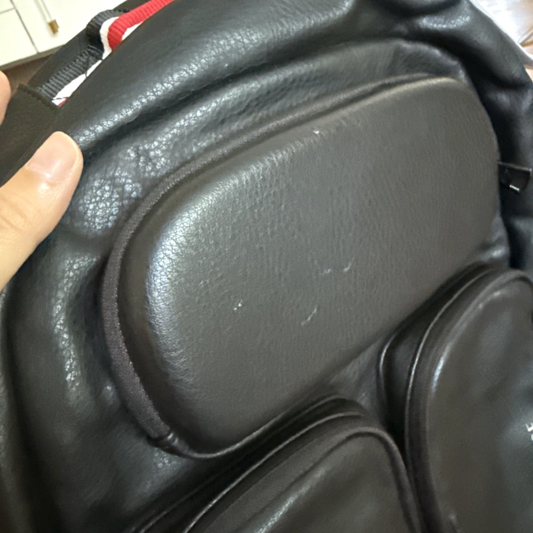 Armani Exchange Armani Exchange Backpack Faux Leather Black Men Brand New Size ONE SIZE - 4 Thumbnail
