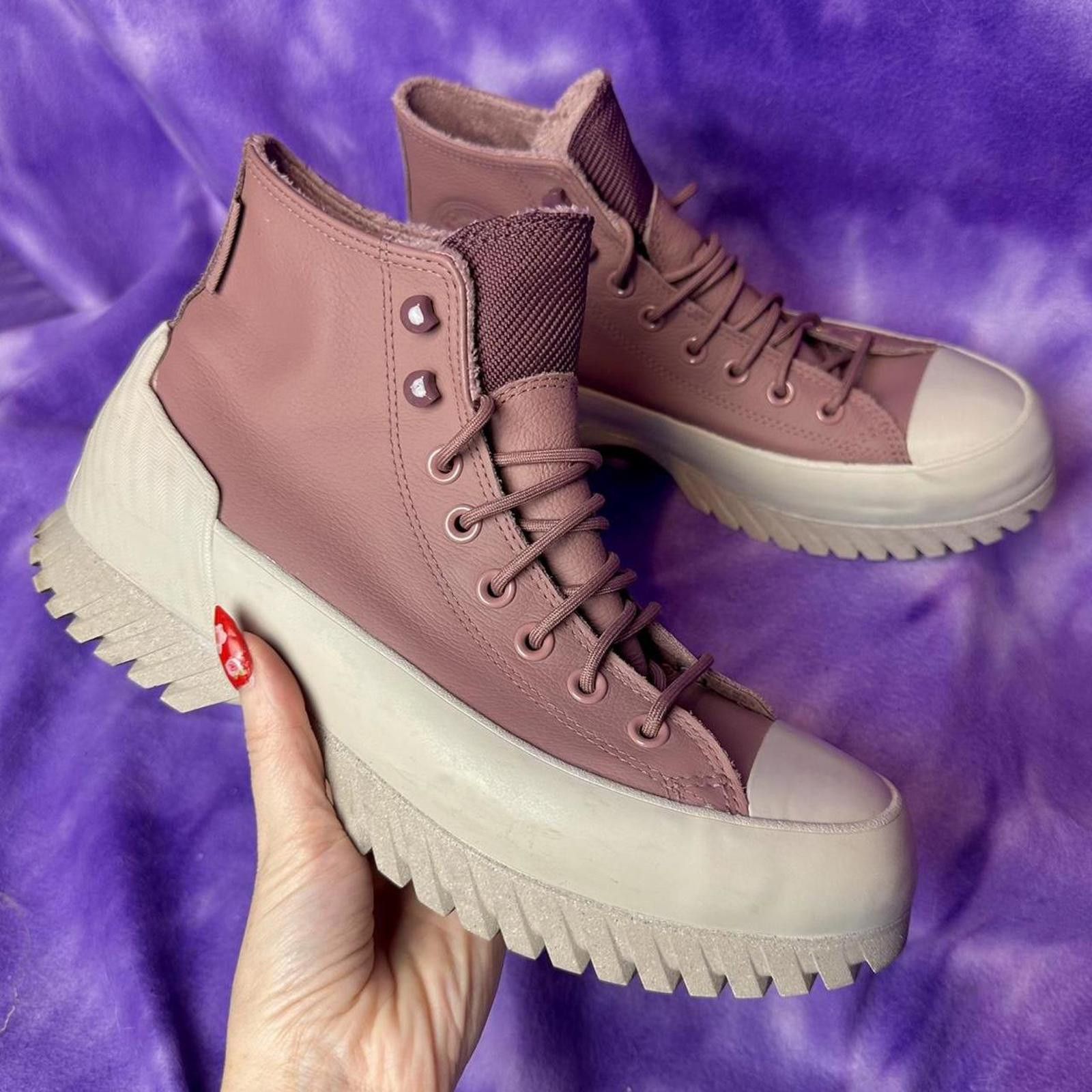 Converse 🖤 Dusty Pink Converse lugged counter climate Chuck Taylor Size US 8.5 / EU 41-42 - 1 Thumbnail