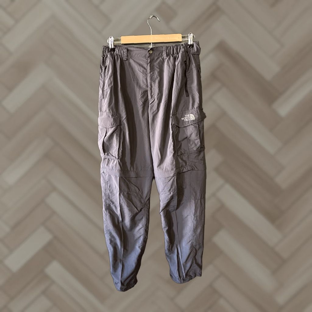 The North Face The North Face Mens Gray Cargo Convertible Outdoor Hiking Pants XL Nylon Size US 36 / EU 52 - 1 Thumbnail