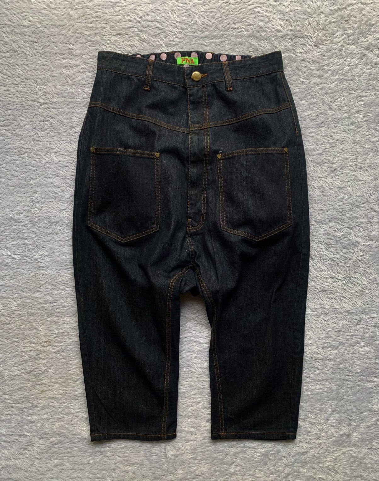 If Six Was Nine Japanese brand PMA denim sarouel pants , Harajuku style Size US 32 / EU 48 - 5 Thumbnail