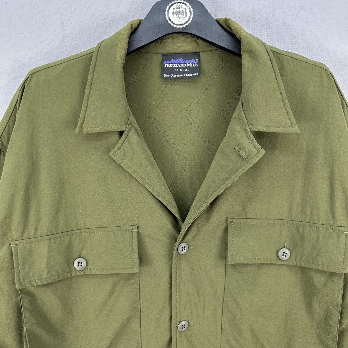 American Apparel Vintage Thousand Mile U.S.A Flannel Jacket Size US L / EU 52-54 / 3 - 7 Thumbnail