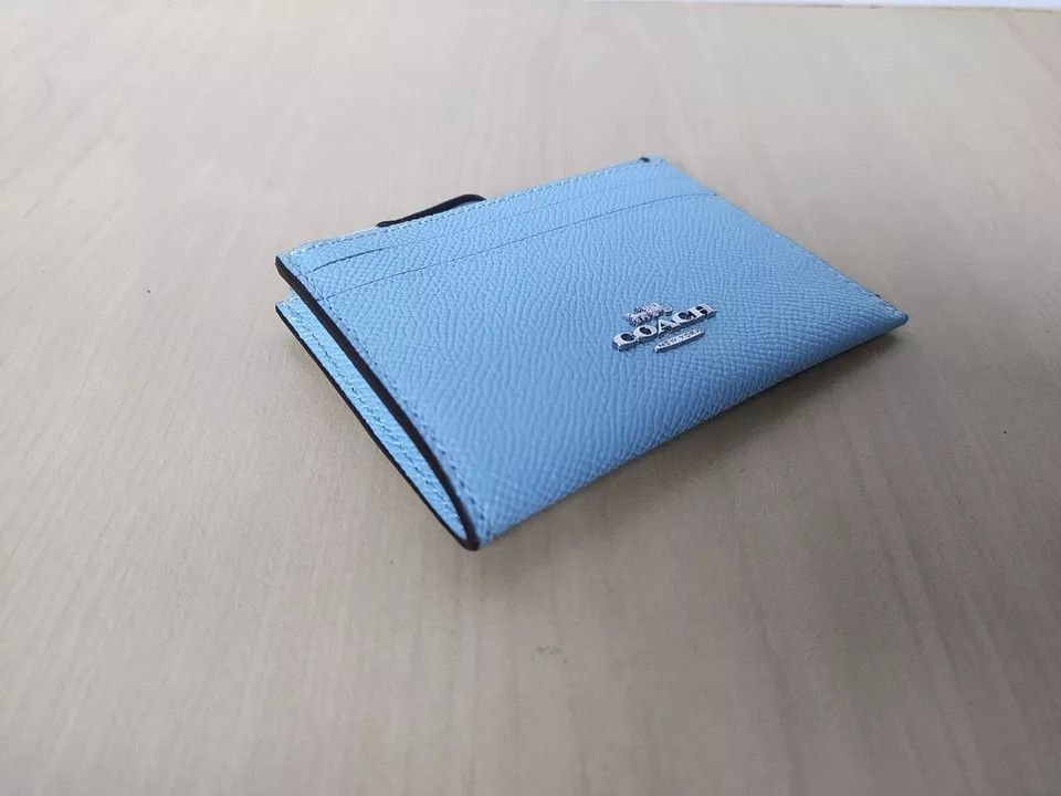 Coach Coach Women's Cross grain Leather Key Ring Pouch T-0011 Size ONE SIZE - 4 Thumbnail