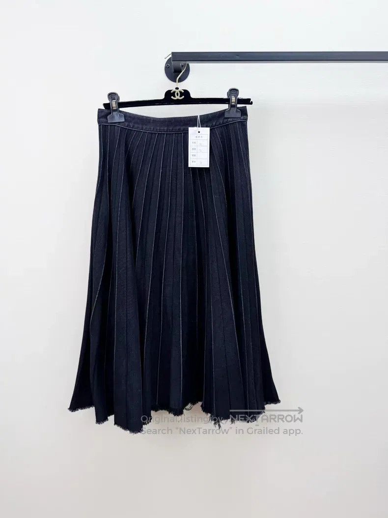 Balenciaga Balenciaga Denim Skirt Size 35" - 1 Thumbnail
