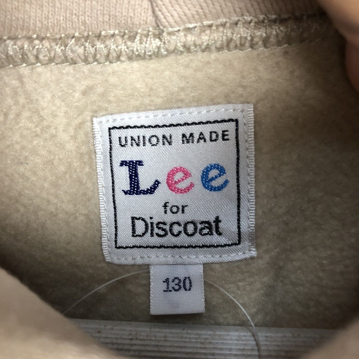 Japanese Brand × Lee Lee Brown long sweatshirt Hoodie #A872 Size XS / US 0-2 / IT 36-38 - 9 Thumbnail