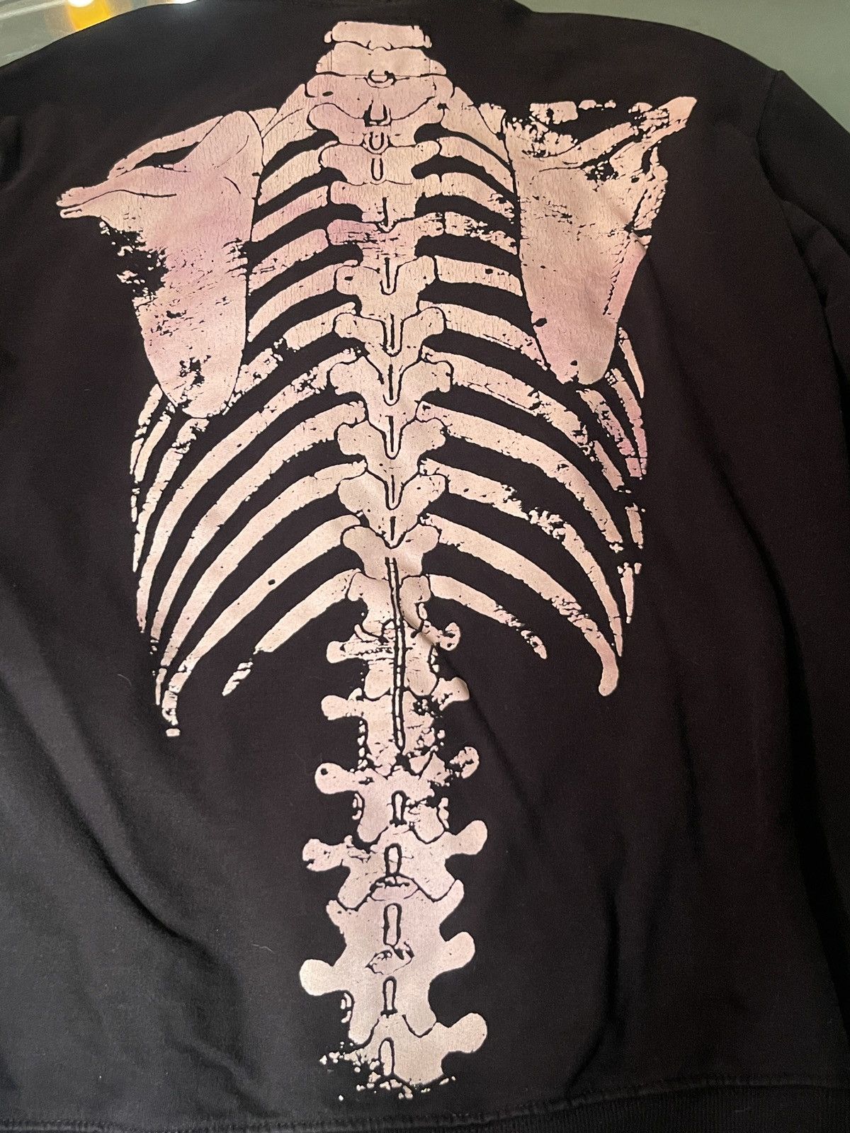 Hot Topic xxxRUDE Hot Topic Skelton Full Zip Up Hoodie Size M / US 6-8 / IT 42-44 - 9 Thumbnail