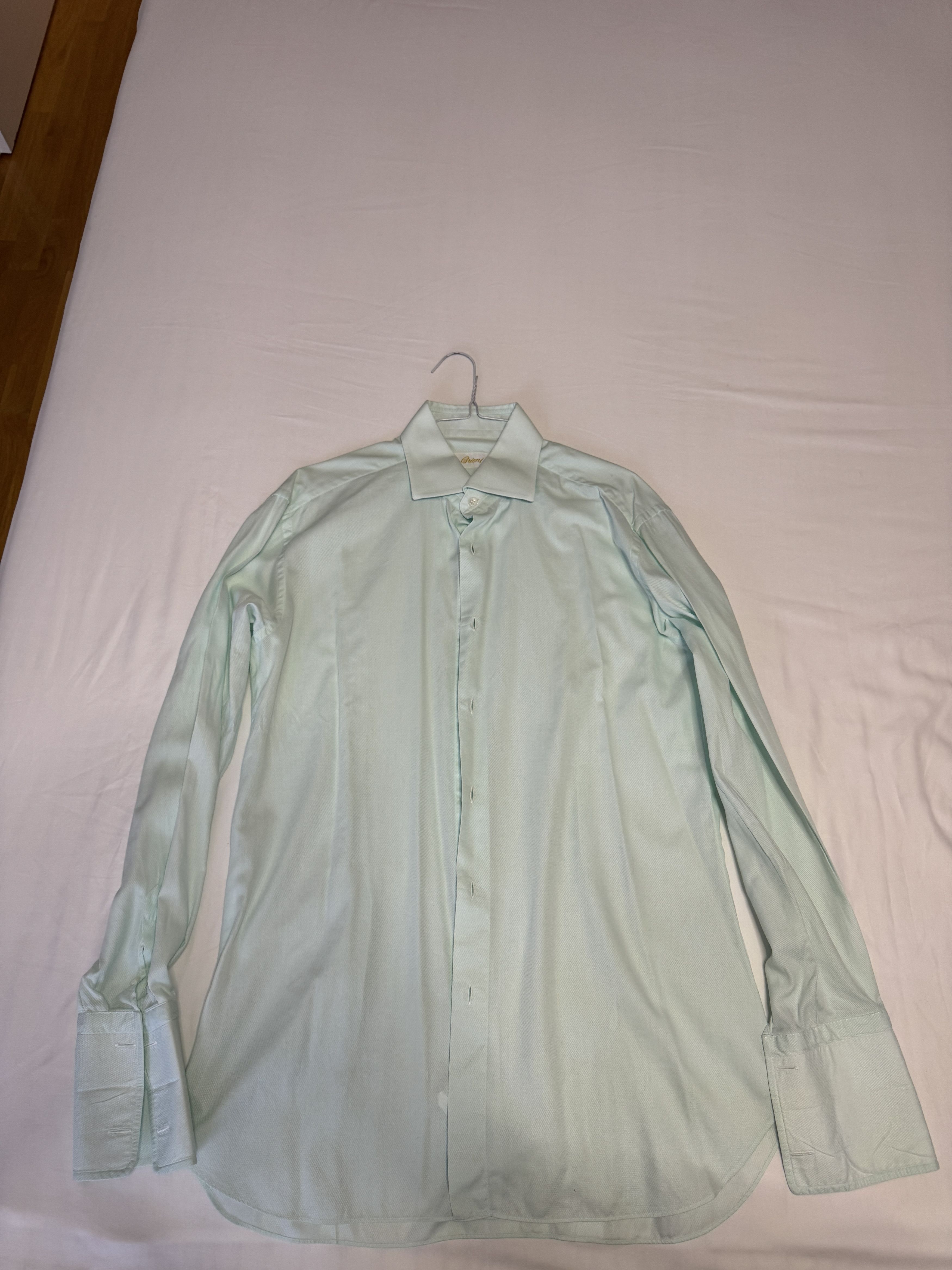 Brioni brioni Shirt size 41 slim fit mint Size US L / EU 52-54 / 3 - 1 Thumbnail