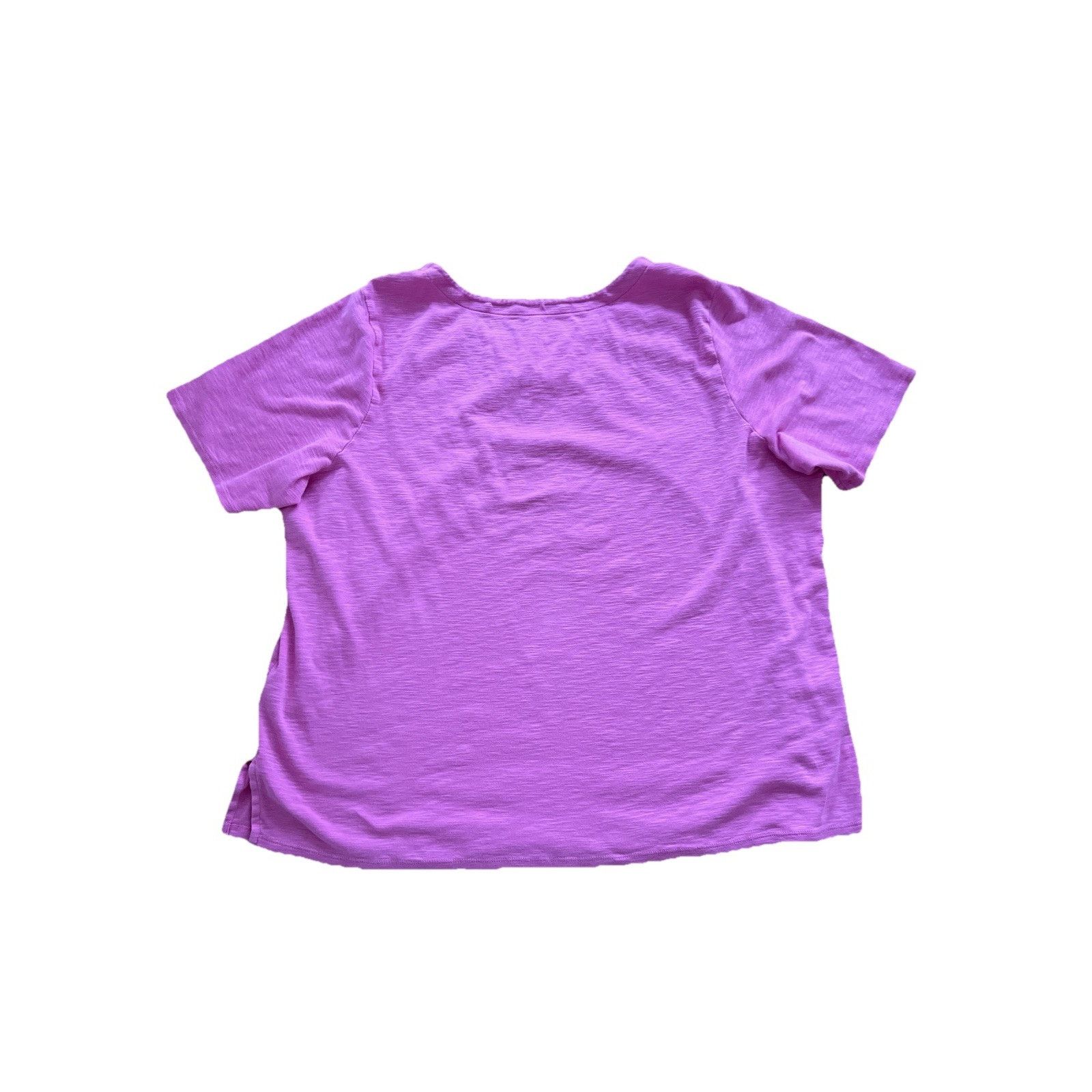 & Other Stories J.Jill Pima Slub Elbow Sleeve Tee 100% Pima Cotton A001770 Size XXL / US 16-18 / IT 52-54 - 6 Thumbnail