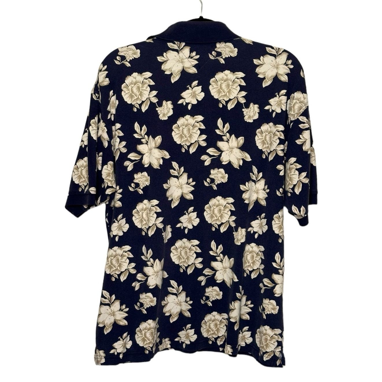 Tommy Hilfiger Tommy Hilfiger vintage floral polo shirt size Large Size US L / EU 52-54 / 3 - 2 Thumbnail
